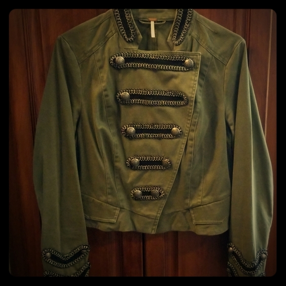 Free People crop Jacket - Picture 1 of 8